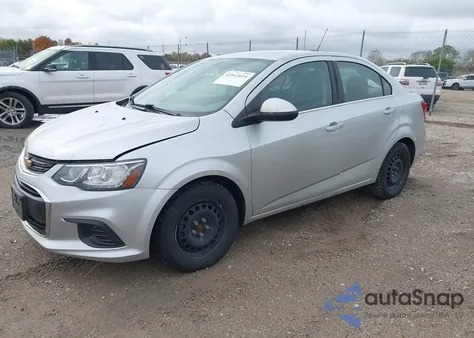 2017 Chevrolet Sonic Lt Auto from USA, damaged, VIN 1G1JD5SH6H4124974